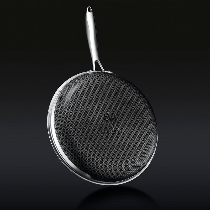 Hybrid Fry Pan Set with Lids, 6pc D0